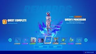 how to get cube queen skin in fortnite