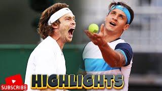 Andrey Rublev vs Camilo Ugo Carabelli Round 1 Highlights | ATP Umag 2024