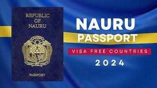 Nauru Passport - Visa Free Countries 2024