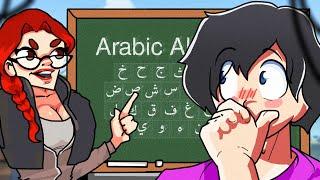 Learning Arabic in Dubai Server..