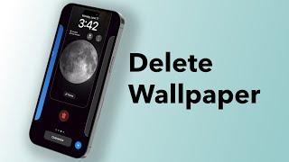 How to Delete Wallpaper on your iPhone or iPad?