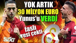 Ziyech rest çekti Yunus Akgün'ü sattı verdi! 30 Milyon€ Galatasaray'da..