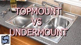 Topmount vs Undermount Sinks| Which sink should I choose for my Kitchen