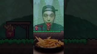 TERRARIA CRISPY FRIES #shorts #terraria #terrariashorts