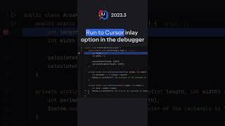 IntelliJ IDEA 2023.3 – Run to Cursor inlay option in the debugger