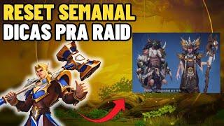 TARISLAND - Dicas pra Raids e Atividades de Hoje!