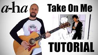 a-ha Take On Me Acoustic Guitar Lesson and Cover