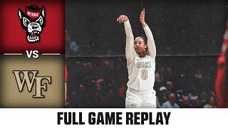 NC State vs. Wake Forest Full Game Replay | 2024-25 ACC Women's Basketball