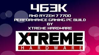 xtremehardware.com Ryzen 7 7700 performance build around 463k