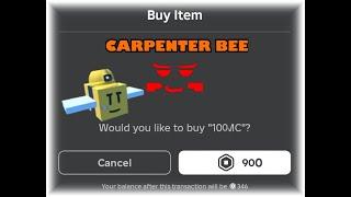 BUYING CARPENTER BEE!!! | Bee Swarm Simulator Ascended