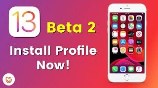 Install iOS 13 Beta 2 Profile on iPhone without Computer, No Data Loss!