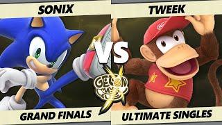 GOML X GRAND FINALS - Tweek (Diddy Kong) Vs. Sonix (Sonic) Smash Ultimate - SSBU