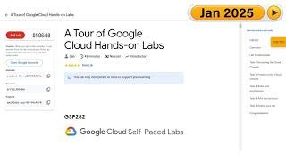 A Tour of Google Cloud Hands-on Labs | #GSP282 | #qwiklabs | #Arcade