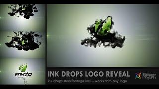 Ink Drops Logo Reveal /// After Effects Template