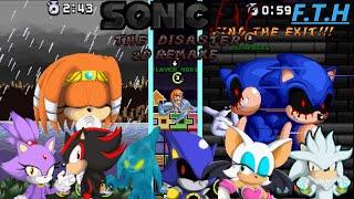 7 NEW CHARACTERS?! (Sonic.exe The Disaster 2D Remake Kaizo Mix mod).