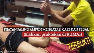 Pijat Tradisional full body ¦  sehat segar bugar kembali