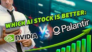 Which AI Stock is Better Nvidia or Palantir | NASDAQ: NVDA PLTR | Stock Market | Trading | Investing