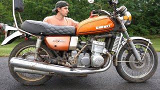 1974 2-Stroke 750cc Motorcycle Hasn't Run In 30+ Years (The Water Buffalo)