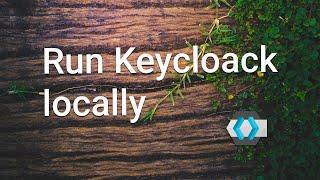 How to run keycloak server in windows 10