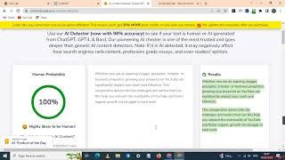 ChatGPT Tutorial - Pass Detection 100% Human Written on  With These Tricks No Plagrism Free