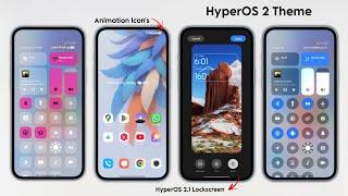 Hyperos 2 Customisation Loaded  For HyperOS 1 & Miui 14  also Used  Customize Loking Applied Now 