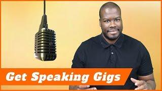 How to land your first speaking gig