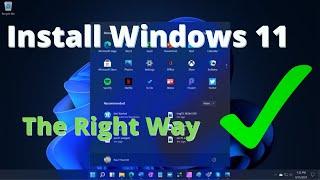 How to install windows 11 without losing apps and files