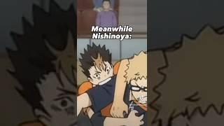 Nishinoya is a feral animal ️ #noshinoya #haikyuu #anime