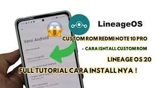 Nyobain Custom rom redmi note 10 pro LineageOS 20 