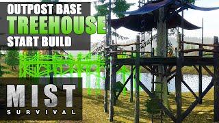 MIST SURVIVAL | Building A TREEHOUSE FORT - P1 | Gameplay | S3 EP28