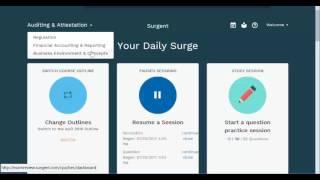 ACC420 - How to Access Surgent CPA Review Videos
