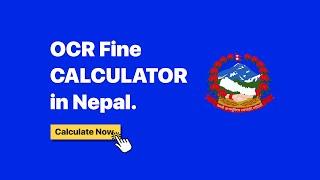 OCR Fine Calculator Tool by Darta Nepal