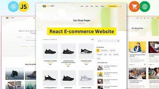 How to Create a eCommerce Website using React JS | React ecommerce website