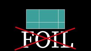 Don't use FOIL! (distributive property area model visualization)