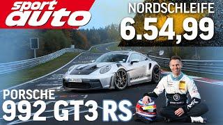 Porsche 911 GT3 RS (992) | Nordschleife HOT LAP 6.54,99 min | sport auto Supertest