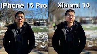 Xiaomi 14 vs iPhone 15 Pro Camera Comparison!