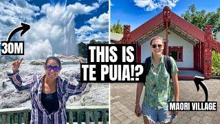 Exploring The World's Biggest Geyser At Te Puia Geothermal Park In Rotorua!