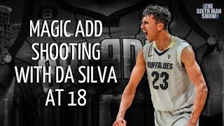 The Orlando Magic select Tristan da Silva with the 18th pick in the NBA Draft