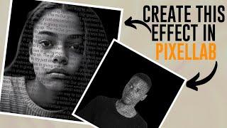 Text potrait in pixellab - pixellab editing(easy)