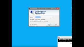 Remote Desktop on Windows 8