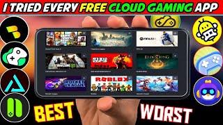 Top 8 Ultimate Free Cloud Gaming Apps You Must Try | Best Free Cloud Gaming Apps