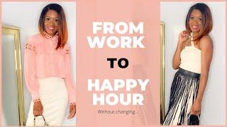 HOW TO TRANSITION YOUR WORK OUTFITS FROM DAY TO NIGHT | VERSICOLOR CLOSET