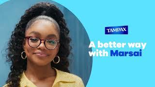 Marsai Martin Talks Periods and Tampons with Tampax