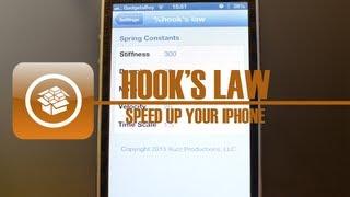 #Jailbreak Tweak - Hooks Law Makes iPhone 5 Faster