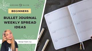 10+ Bullet Journal Weekly Spread Ideas | Bujo Beginners