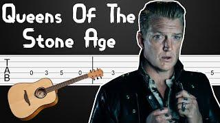 Negative Space - Queens of the Stone Age Guitar Tutorial, Guitar Tabs, Guitar Lesson