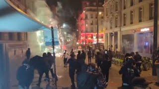 ‘Display their joy’: French left riot after winning