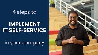 How to implement IT Self-Service for your organization