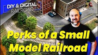 Perks of a Small Model Railroad: Coffee and Trains Episode 29
