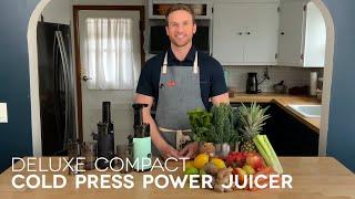 Dash Deluxe Compact Cold Press Power Juicer: Assembly & Prep